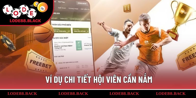 Ví dụ chi tiết hội viên cần nắm