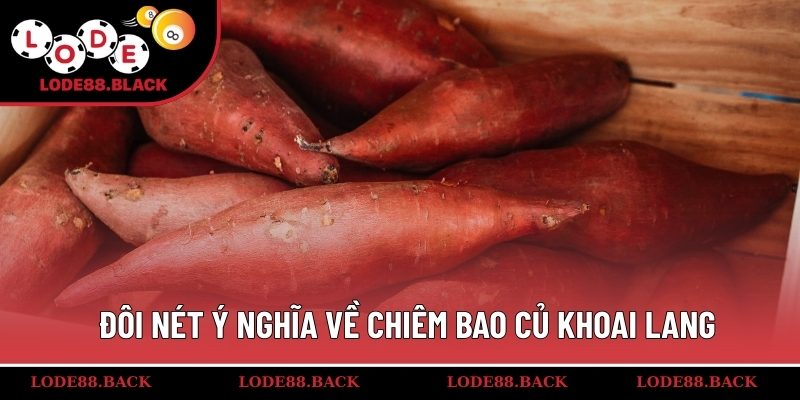 Đôi nét ý nghĩa về chiêm bao củ khoai lang